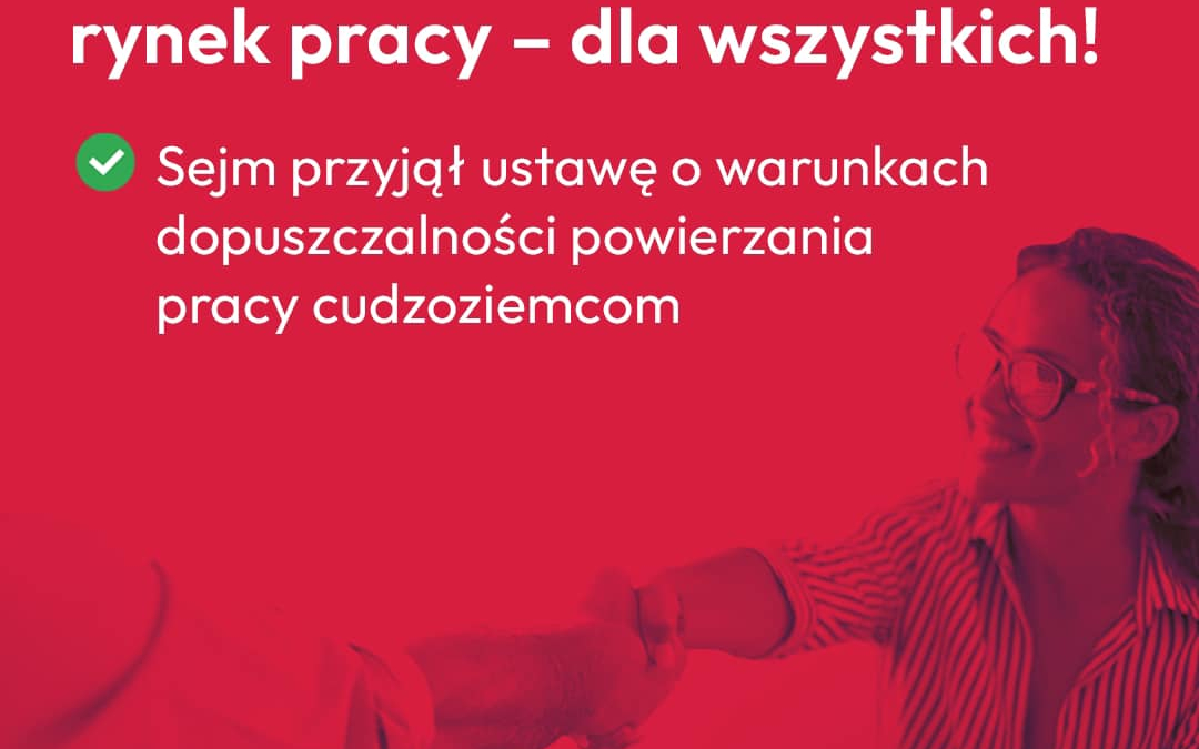 Sejm zatwierdził nową ustawę – krok w stronę bezpieczniejszego rynku pracy