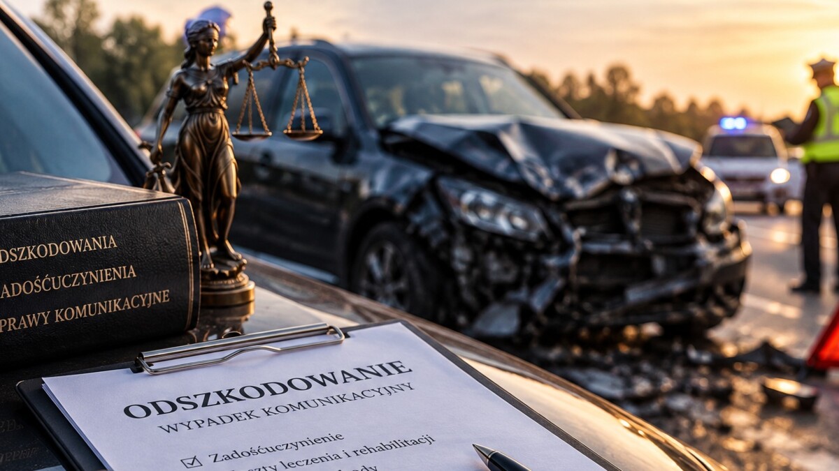 Odszkodowanie po wypadku komunikacyjnym - czego można dochodzić?
